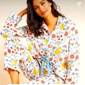 Anthropologie Ro’s‎ Garden Viola Pajama Top Only size Small